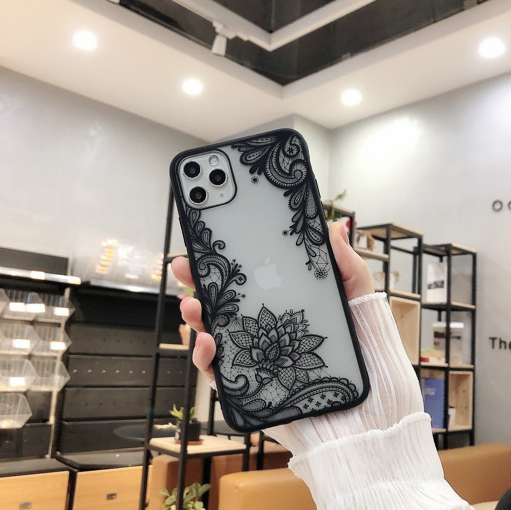 Acrylic Soft Matte Protective Case for Apple Phones